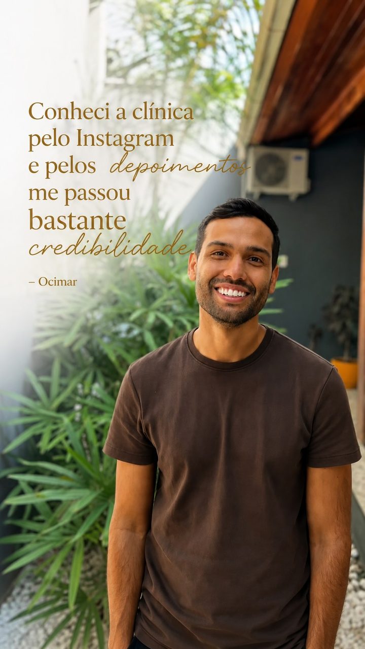 Depoimento de Ocimar, paciente da Royale
